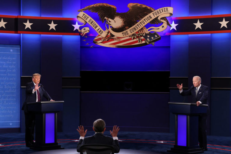 trump tramples over the rules in chaotic presidential debate