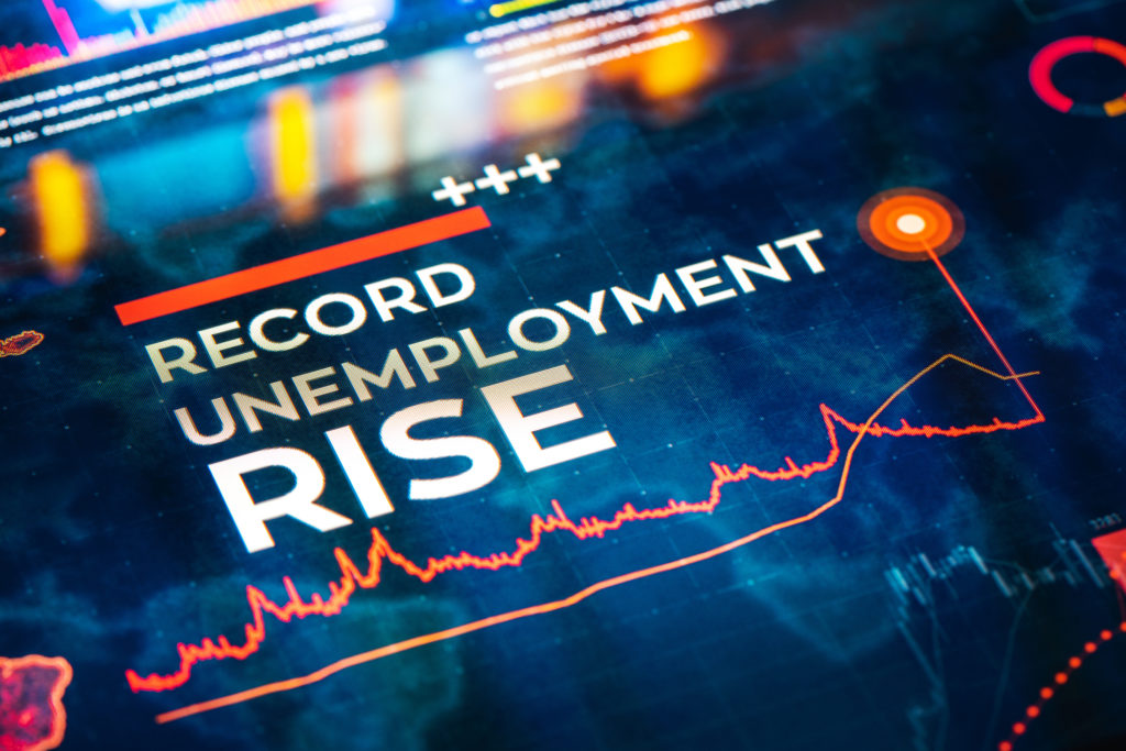 Chart record umployement
